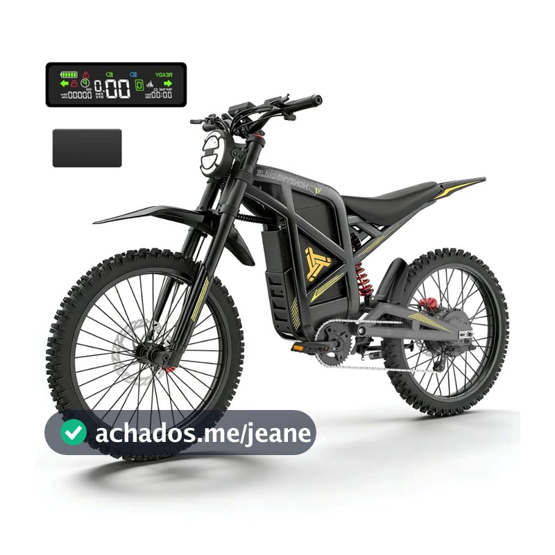 2192W Bicicleta Elétrica HONEYWHALE BK09 de 19" para Adulto com e 60 km/h