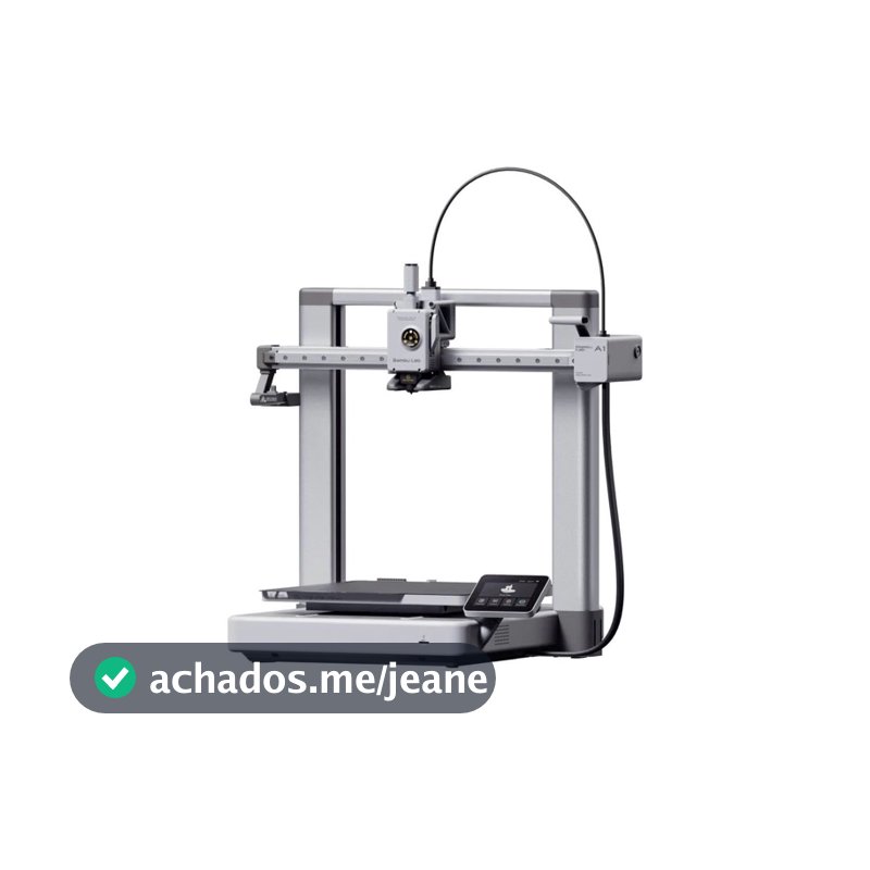 impressora 3D A1 sem ams BIVOLT com nota fiscal e garantia