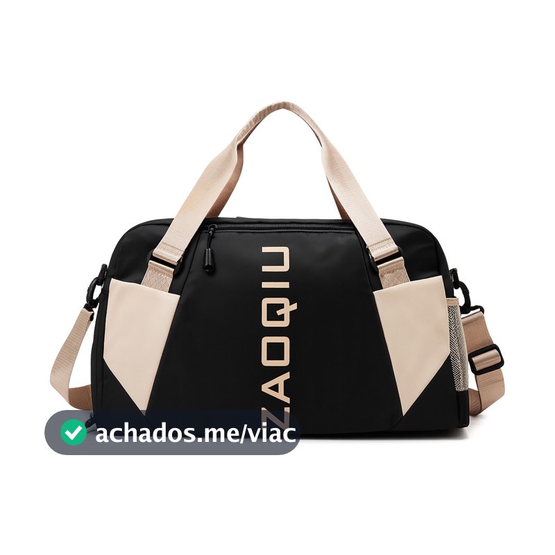 Bolsa De Viagem Sport Com Bolso Impermeável Alça Lateral 30L Capacidade WL01