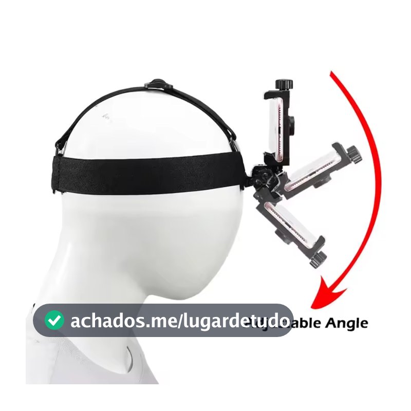 Suporte Para Telefone Principal Alça De Montagem Ajustável Multifuncional Tiro Ao Vivo Primeira Pessoa Com Clipe
