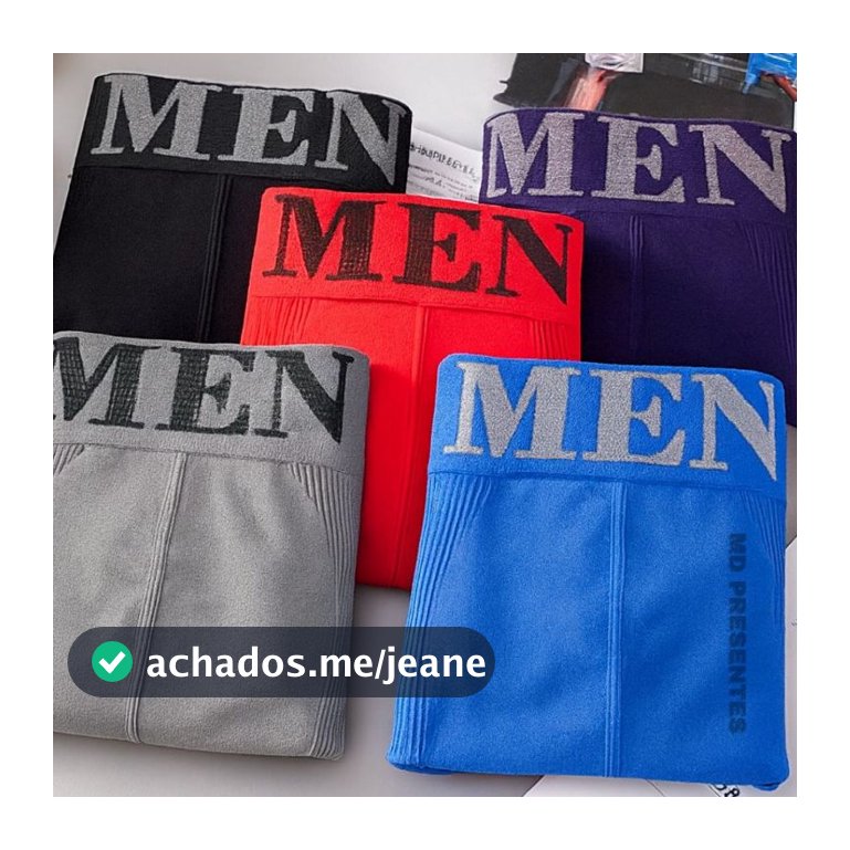 Kit 10 ou 5 Cuecas Boxer Microfibra Adulto Sem Costura Confortável