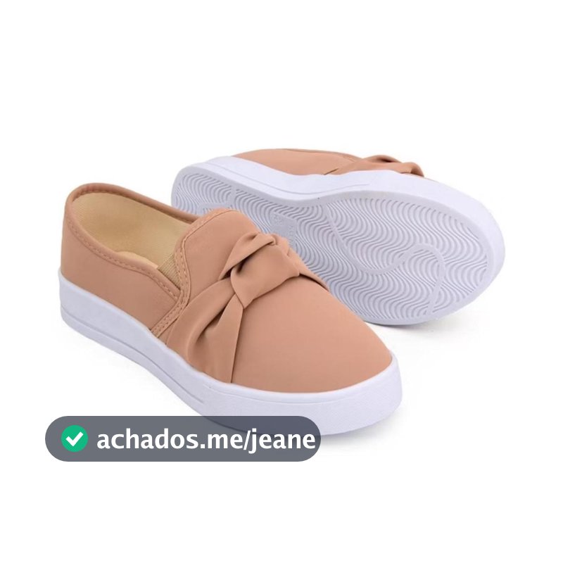 Tênis Feminino Casual confortável Iate Slip On Stillus Calce Fácil Laço 1 Dynasty inverno