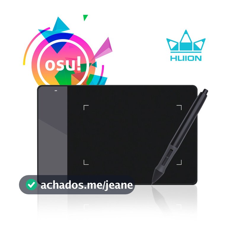 HUION OSU Tablet Caneta De Desenho Gráfica H420 (4 x 2,23 ") Com 3 ExpressKeys