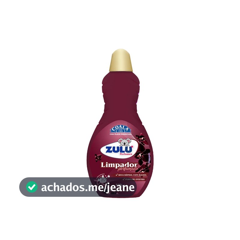 Limpador Orquídea Negra 500ml Zulu Perfumes Coala