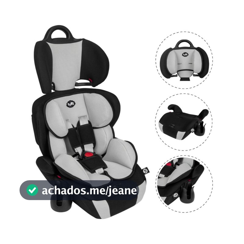 Cadeirinha Bebê Carro Criança 9kg A 36kg A Partir De 1 Ano Versati  - Tutti Baby