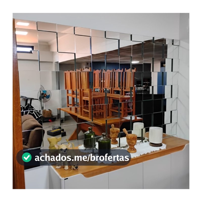 Espelho 3D Grande De Parede Liverpool Decorativo