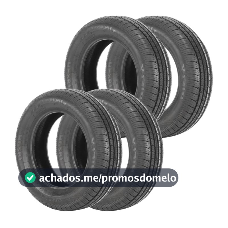 Jogo 4 Pneus 175/60 R13 HIFLY HF-261 77H Novos Aro 13
