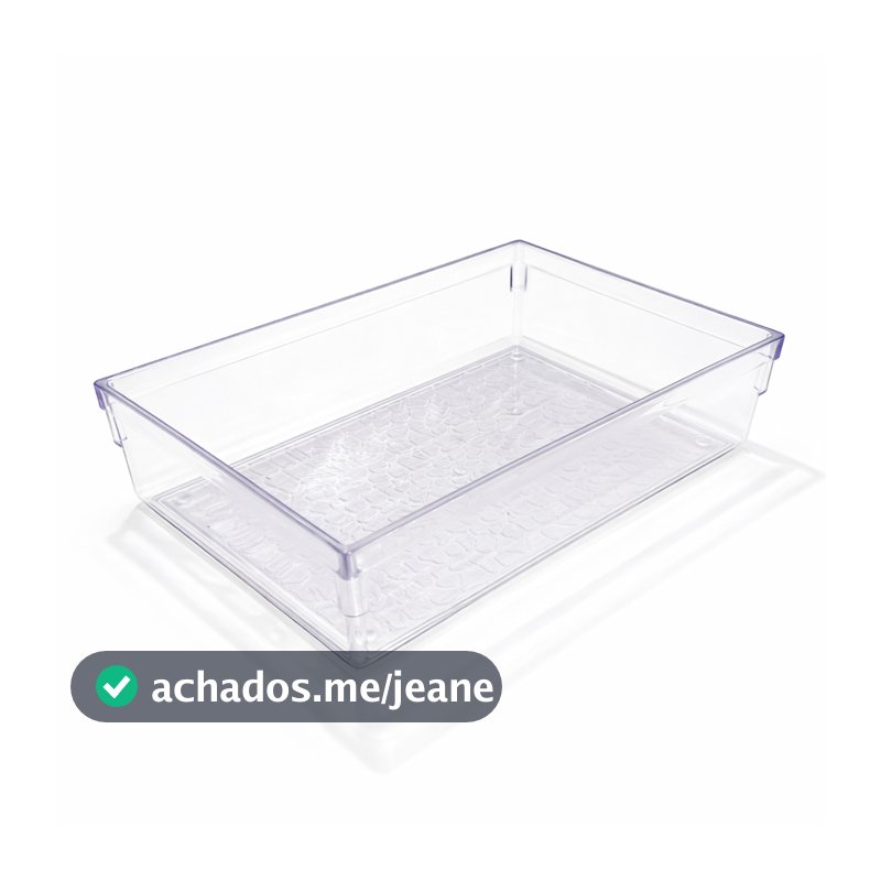 Organizadores Bandeja 1 a 5 Unid Multiuso Gaveta Geladeira Modular Maquiagem e Outros