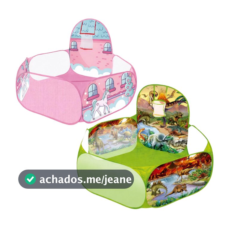 Piscina de Bolinhas Infantil Dobrável com Cesta Basquete Cercadinho Bebê Portátil