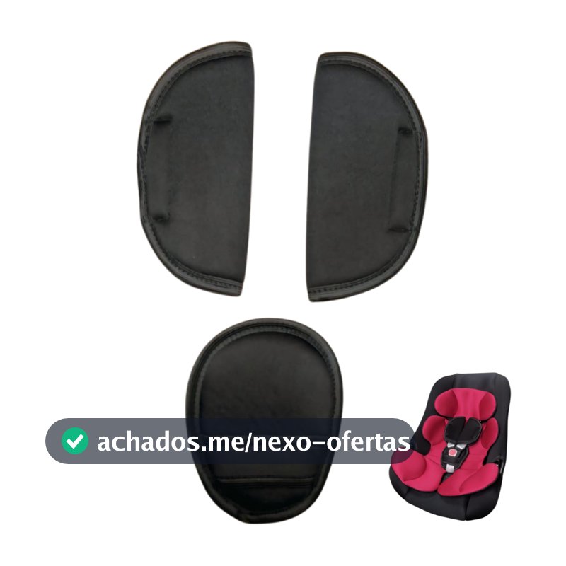 Kit Protetor De Cintos para Bebe Conforto Cadeirinha Almofadas Redutores Bebe