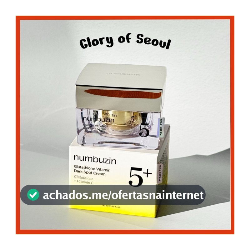 [RENEWED] NUMBUZIN No.5+ Glutathione Vitamin Dark Spot Cream 50ml