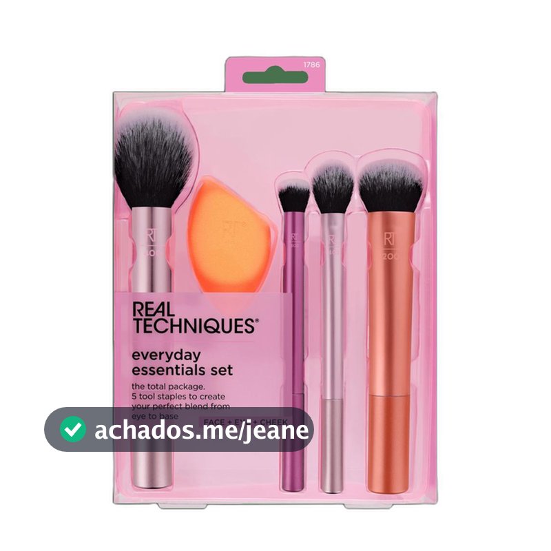 Kit Real Techniques Everyday Essentials (5 Produtos)