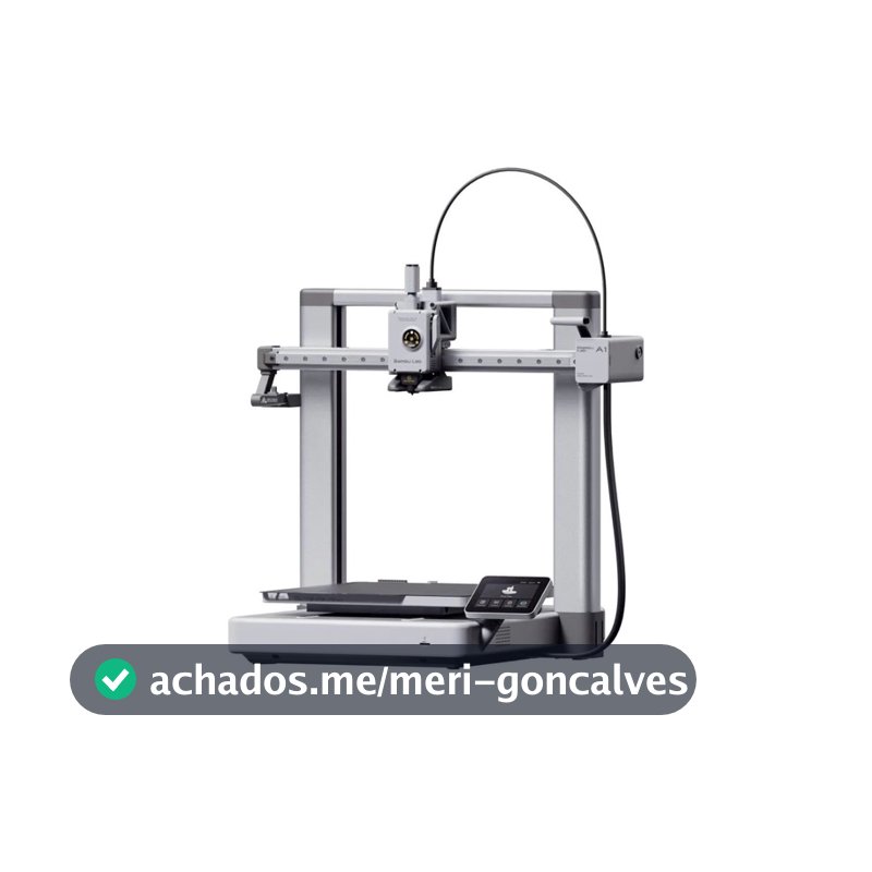 impressora 3D A1 sem ams BIVOLT com nota fiscal e garantia