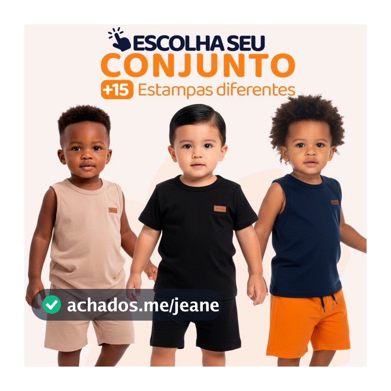 Conjunto de Bebê Menino Liso Masculino Roupa de Bebê Menino Básico Minimalista Roupa Conjuntinho infantil Masculino l05