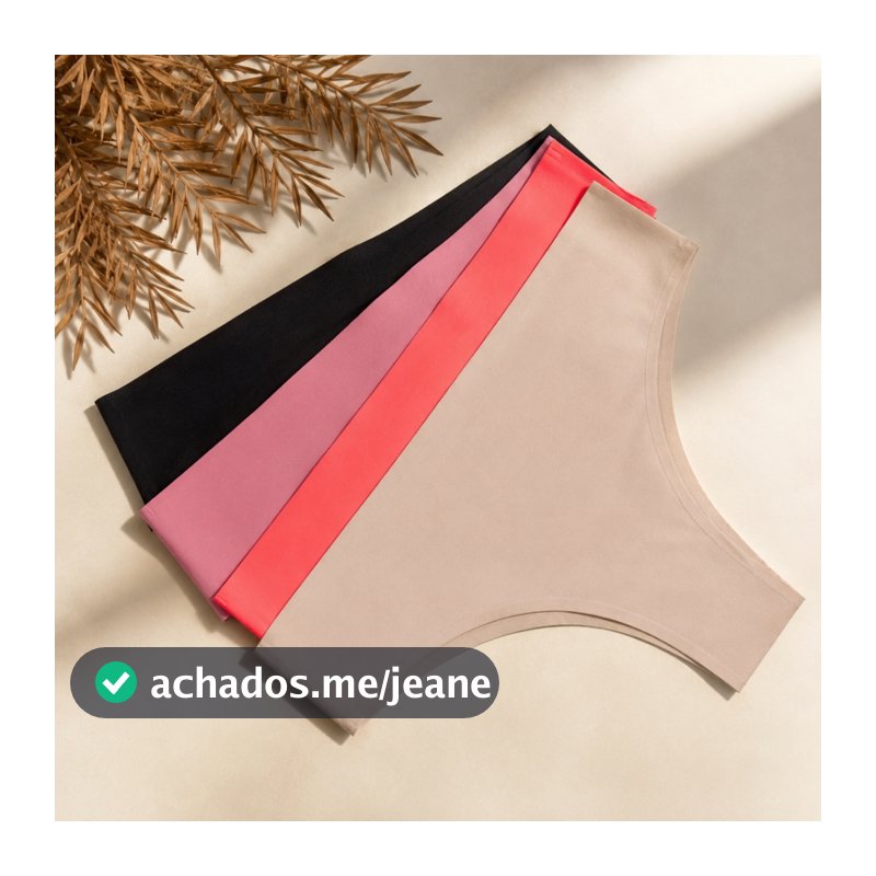 Kit 4 Calcinhas Plus Size Sem Costura Kit Calcinha Feminina Plus Size Calcinha Tanga Corte Laser