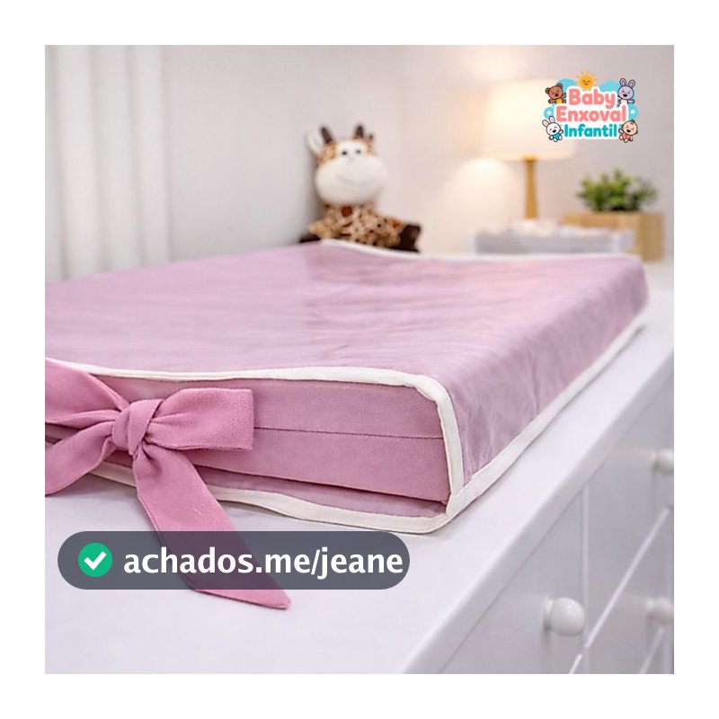 Trocador Anatômico - Impermeável - Para Comoda - Várias Cores Bebe Enxovais - Americano - Atenas Envio Imediato