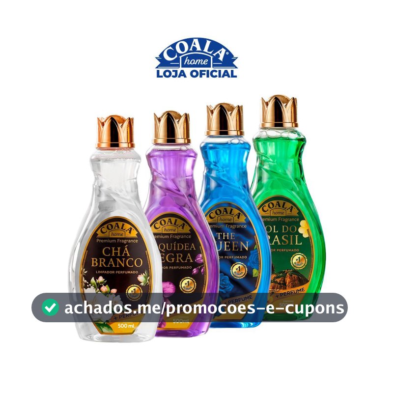 Kit Coala Coleção de Lançamentos - Limpadores Perfumados Coala 500ml
