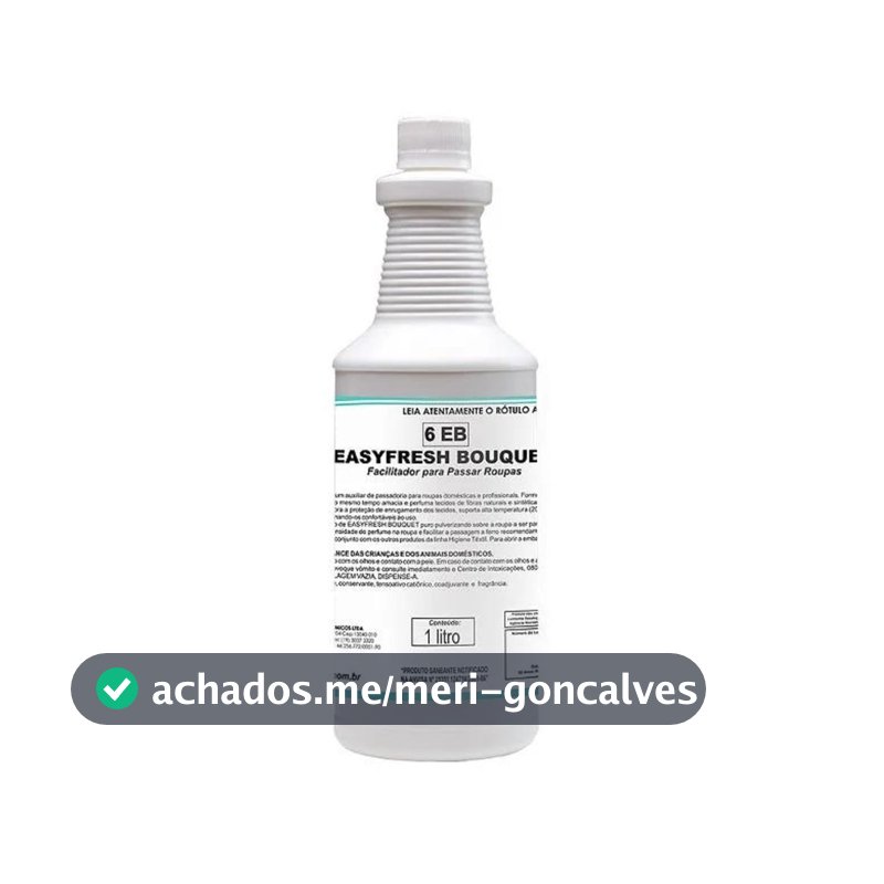 Easyfresh Bouquet Facilitador P/ Passadoria 1l Spartan