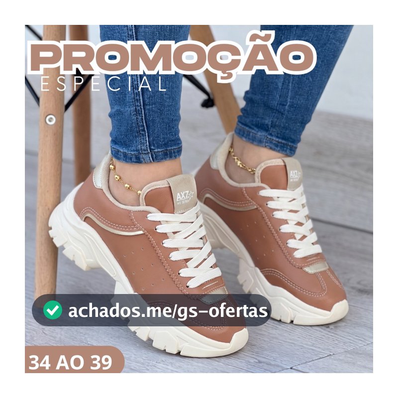 Tênis Feminino Sneaker Plataforma Moda Urbana Confortável Para Mulheres Fashion