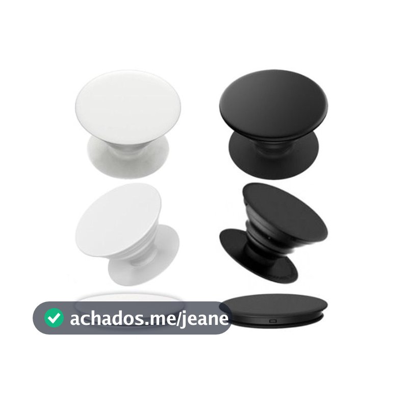 2 peças Dedo Suporte para celular Universal Adesivo POP