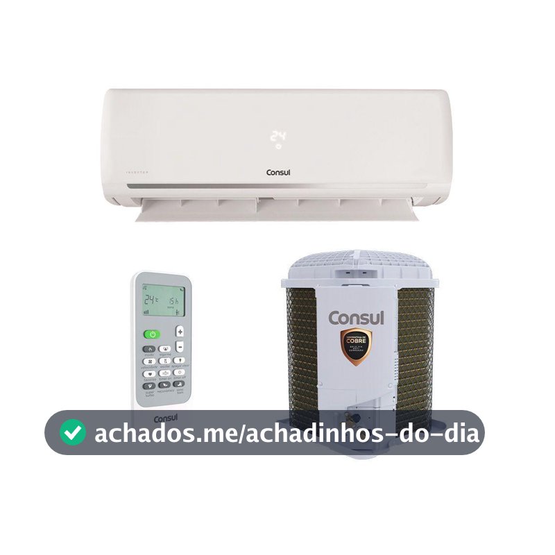 Ar Condicionado Consul Triple Inverter Economaxi Split Frio 18.000 Btu's 220v