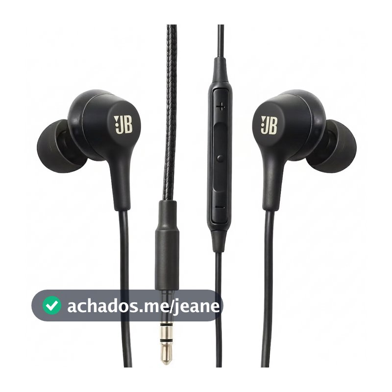 Fone de Ouvido com fio Reforçado Alta Qualidade Com Microfone todos modelos