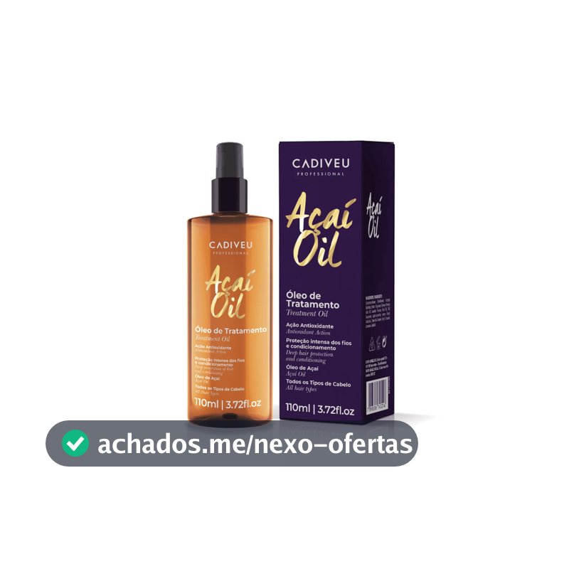 Cadiveu Açaí - Óleo De Tratamento 110ml