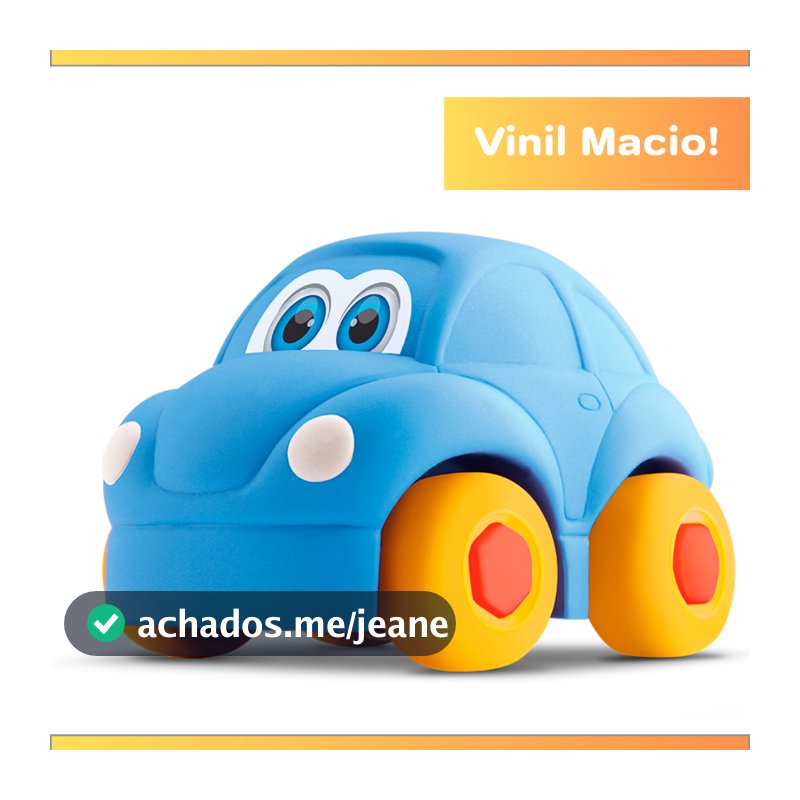 Carrinho Vinil Macio Brinquedo Para Banho Bebes Borracha Antitóxico - Silmar Brinquedos