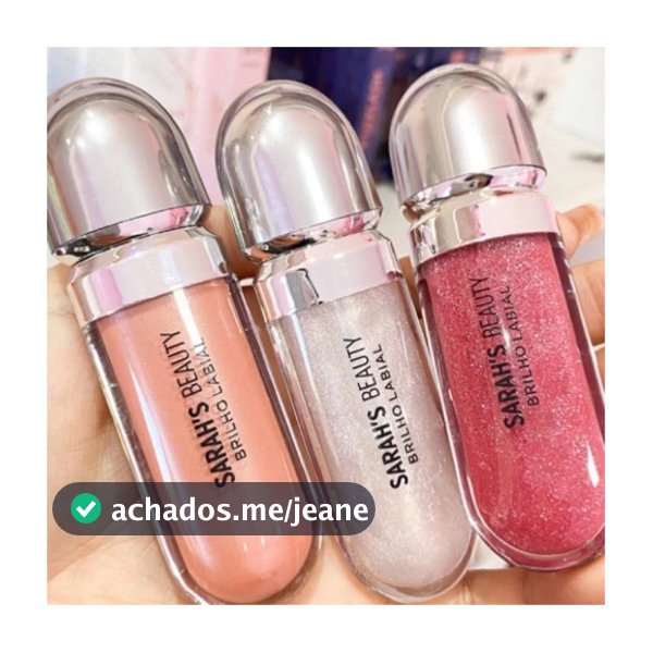 Gloss Labial Hidratante Sarah’s Beauty S6131 Brilho Natural