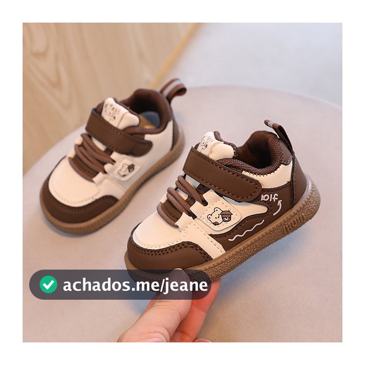 Tênis infantil 0-3 anos de  bebê Calçados infantis Menino Menina Sapatos casuais Leve e macio