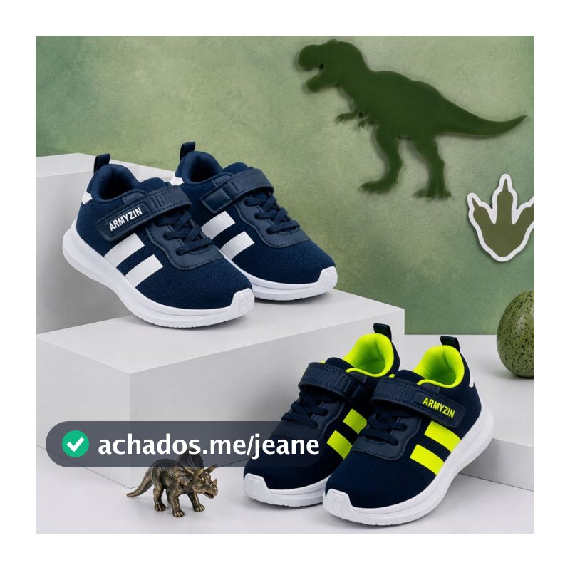 Kit Tênis Infantil 2 Pares Menino Menina Caminhada Escola Super Confortável