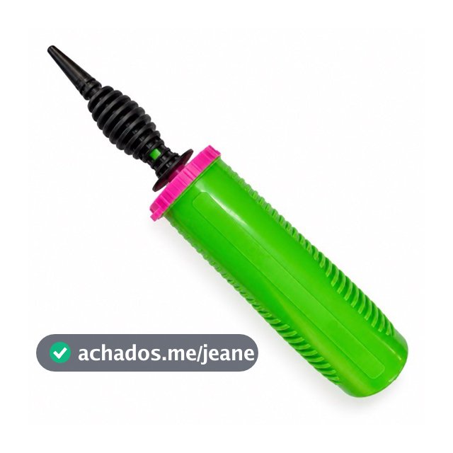 Inflador Bomba Manual Verde Profissional Gemar #760003