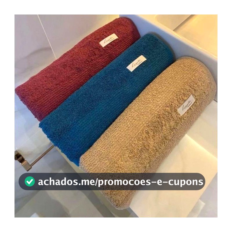 Jogo/Kit 3 Toalhas de Banho Banhão Gigante Grossa Macia Felpuda Alta Absorção Superluxo 100% Algodão