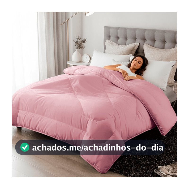 Edredom Dupla Face Percal 400 Fios Extra Macio Luxo Casa di Valle