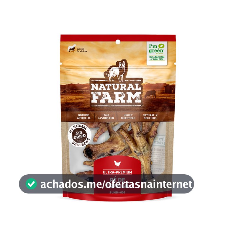 Pacote Pé de Frango C/5un Natural Farm