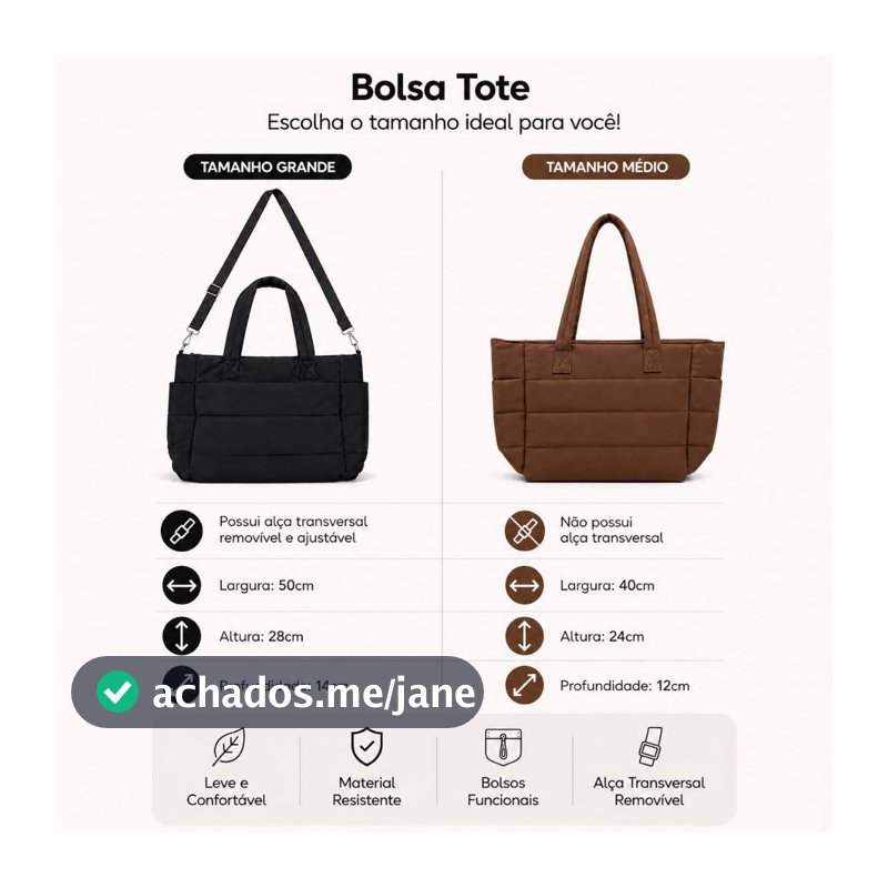 Bolsa Tote Feminina De Grande Capacidade Impermeável Versátil Para O Dia a Dia Bolsa De Ombro
