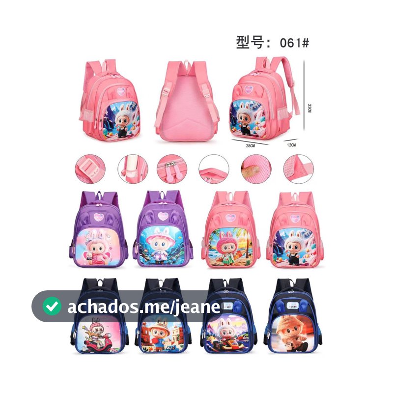 Bolsa de jardim de infância infantil, adequada para crianças irem à escola