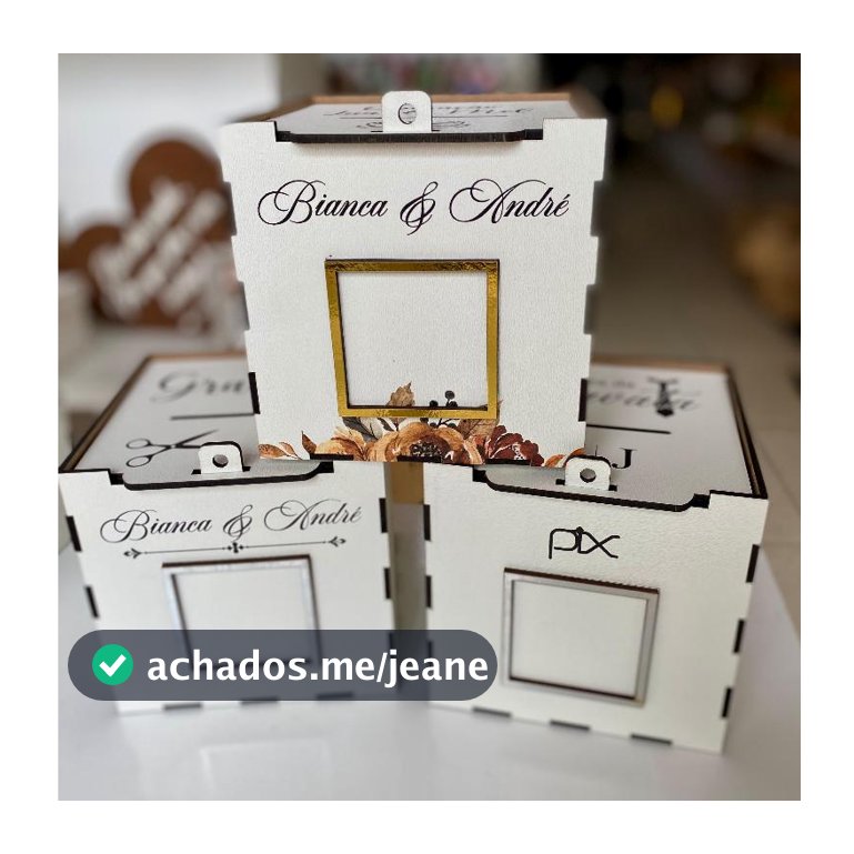 CAIXA PIX PARA CASAMENTO OPERAÇÃO LUA DE MEL E GRAVATA COM QRCODE