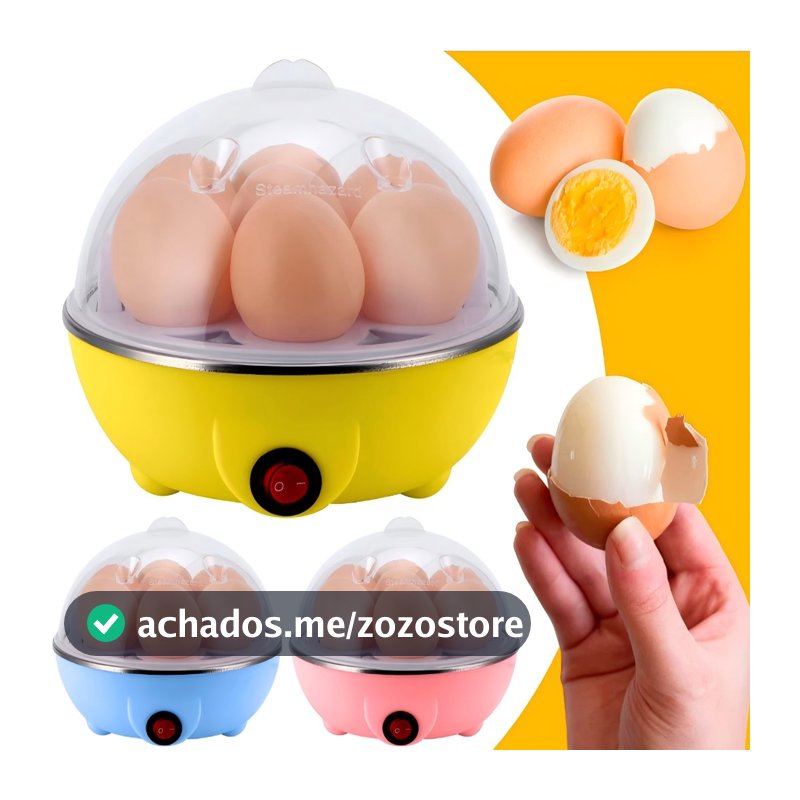 Cozedor De Ovos Portátil Elétrico Cozinha A Vapor 110v/220v
