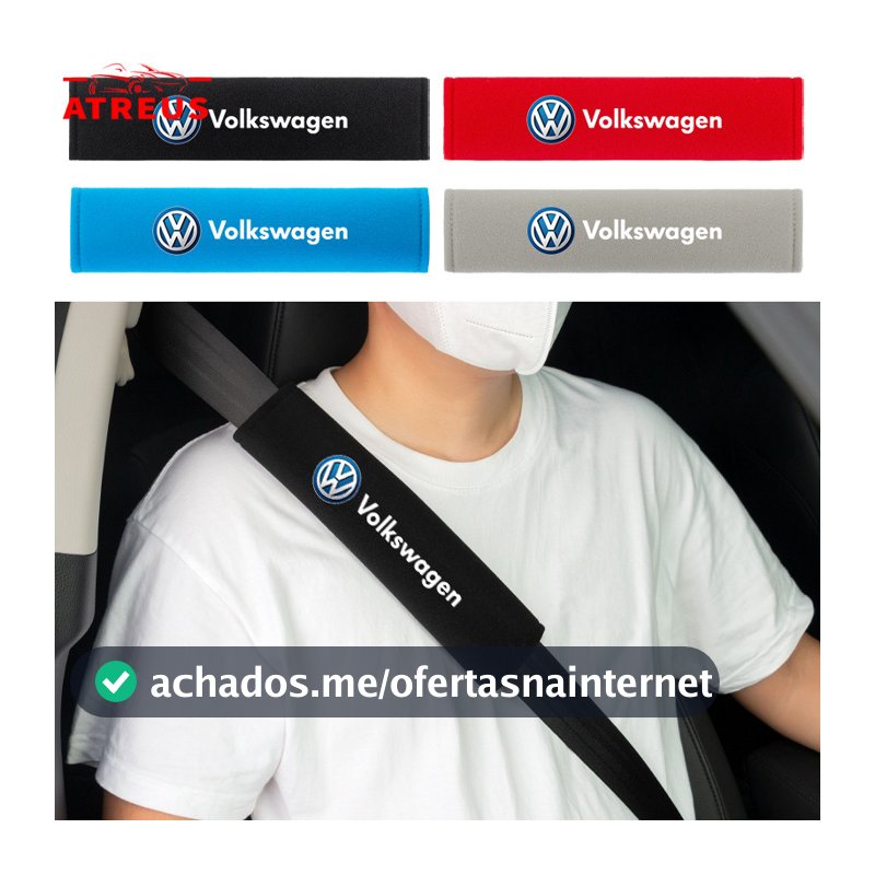 2 Peças Para Volkswagen Carro De Pelúcia Cinto De Segurança Tampa Do Ombro Cinto De Segurança Capa Do Carro Para Volkswagen Golf Mk4 Mk7 MK3 jetta mk6 Up Passat b5 b6 b7 Tiguan VW Polo 9n 9n3 gol g5 g4 g3 g6 Nivus Fox new Beetle Virtus