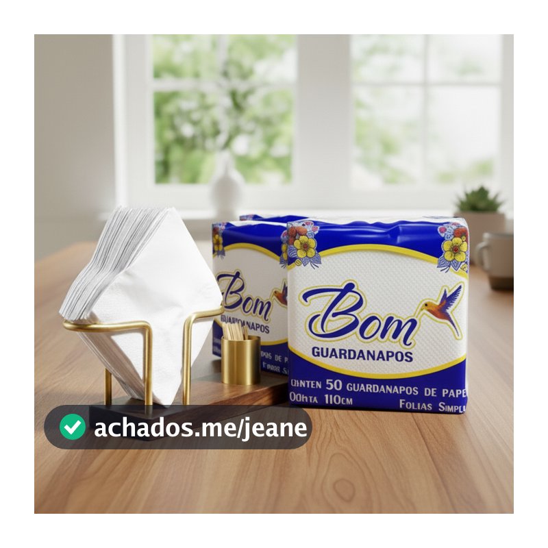 15 Pacotes de Guardanapo de Papel Bom para Festas Bares Restaurantes e Uso Domestico
