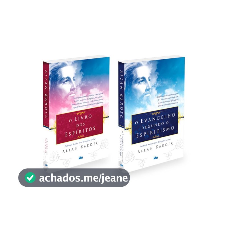 Kit Livro dos Espíritos + Evangelho Segundo o Espiritismo - Econômico