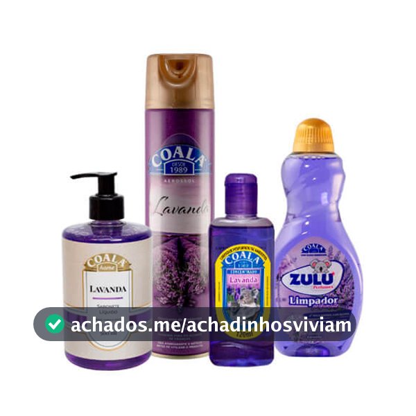 Kit Casa Limpa Coala/Zulu Perfumes - Lavanda