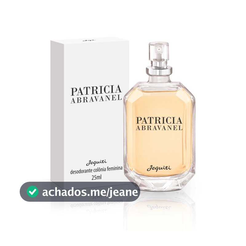 Colônia Feminina Patricia Abravanel 25ml (Embalagem Nova) - Jequiti