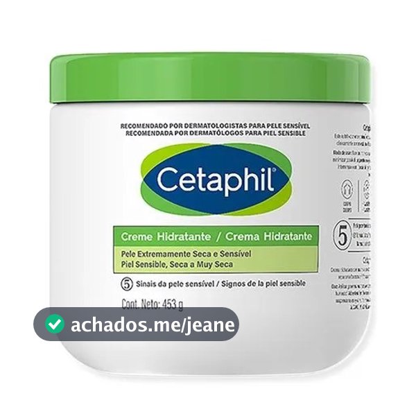 Cetaphil Hidratante Corporal Pele Seca Pote 453g