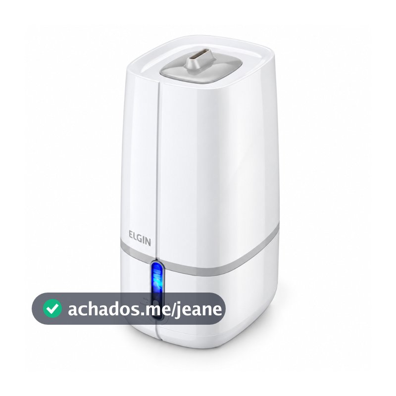 Umidificador de Ar Ultrassônico 2L Bivolt 3 Níveis Elgin