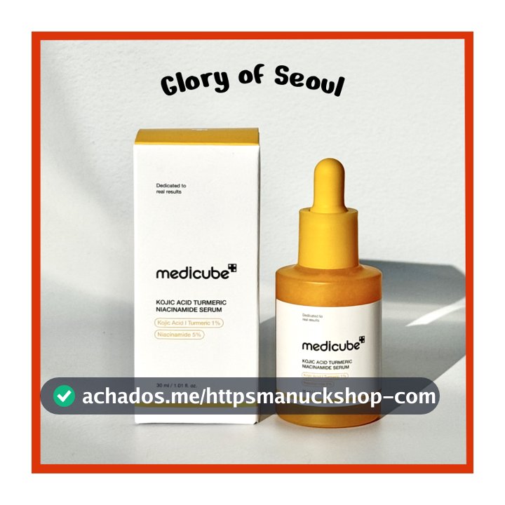 MEDICUBE Kojic Acid Turmeric Niacinamide Serum 30ml