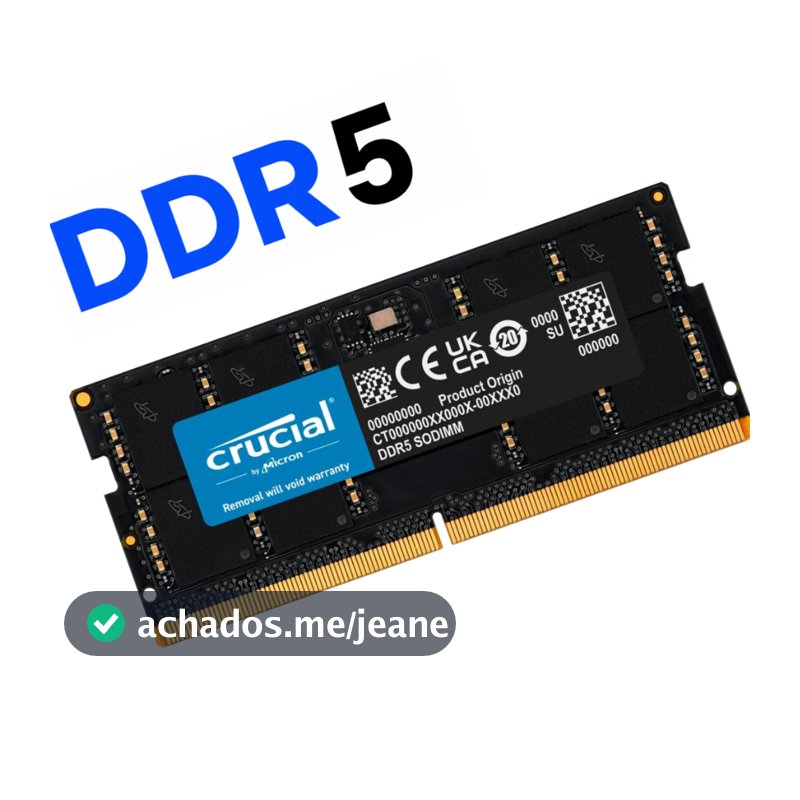 Memoria Ram DDR5 8GB 4800mhz 5600mhz NOTEBOOKS Adata/Sk Hynix/Samsung/Zilia SODIMM