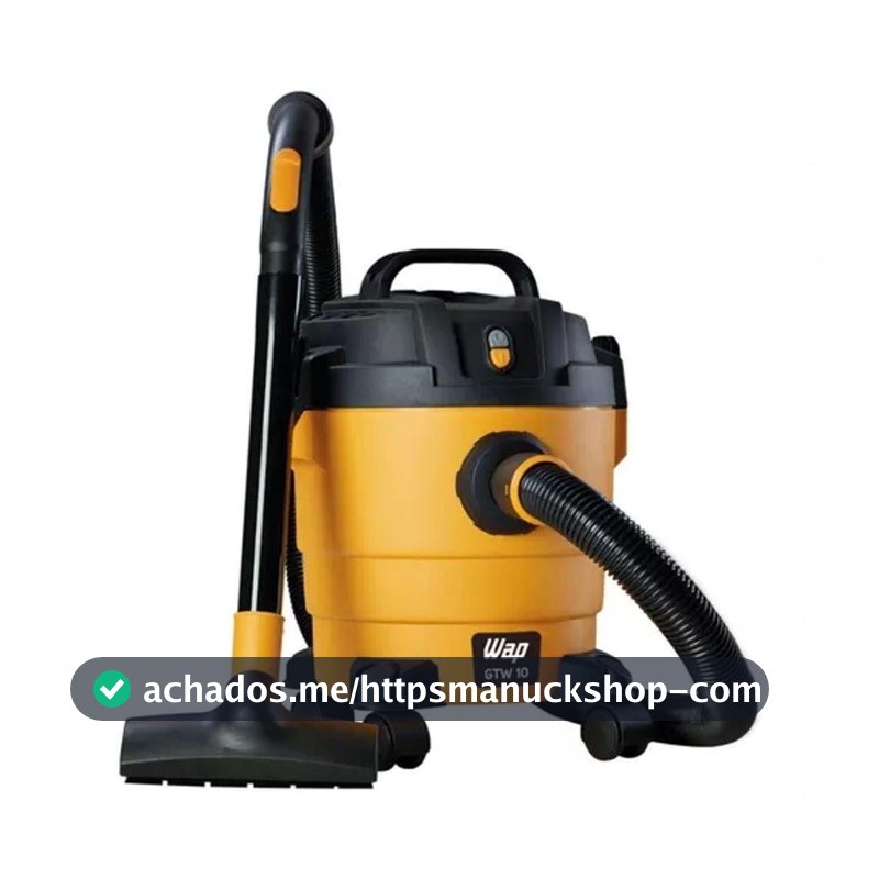 Aspirador de Pó e Água Wap GTW 10 1400W 10 Litros Amarelo/Preto 127V FW005705