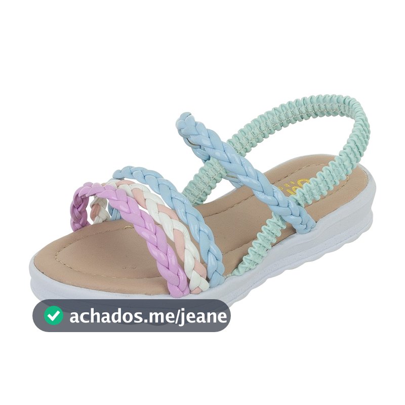 Sandália Infantil(SEMPRE CONFERIR AS MEDIDAS)